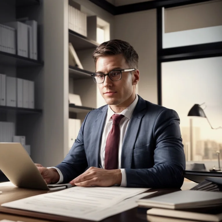 Rechtsanwalt berät Immobilienkäufer